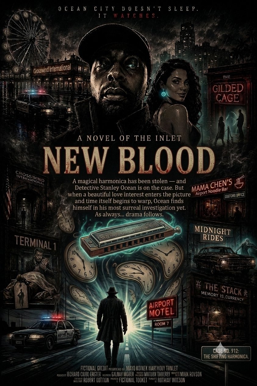 New Blood noir movie poster